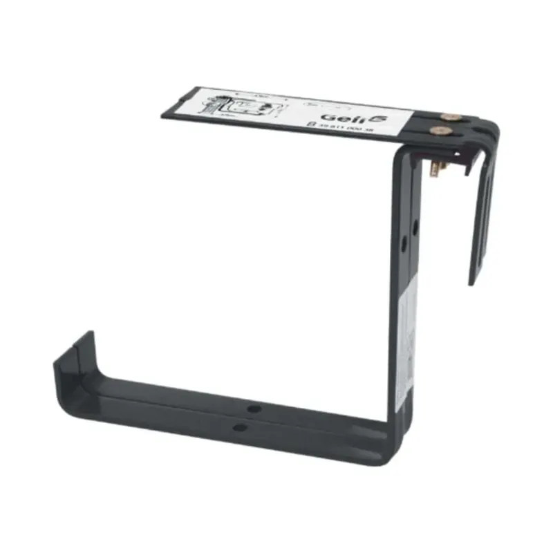 Blumenkastenhalter 1 Paar TYP B, einfach verstellbar anthrazit Kostenloser Versand